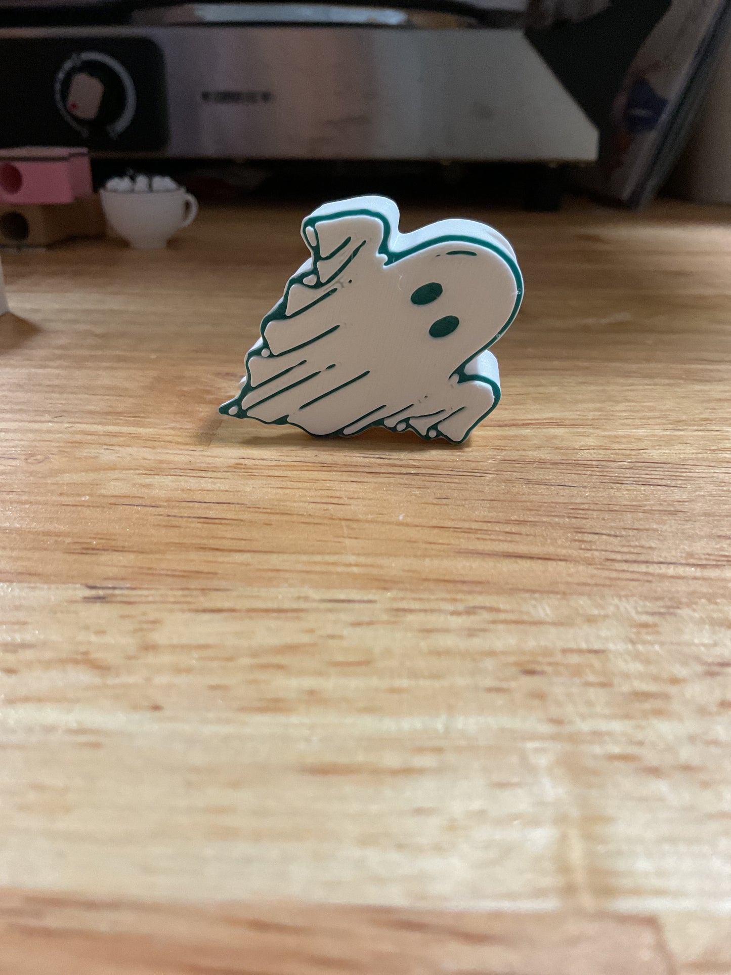 Ghost 3D Straw Topper