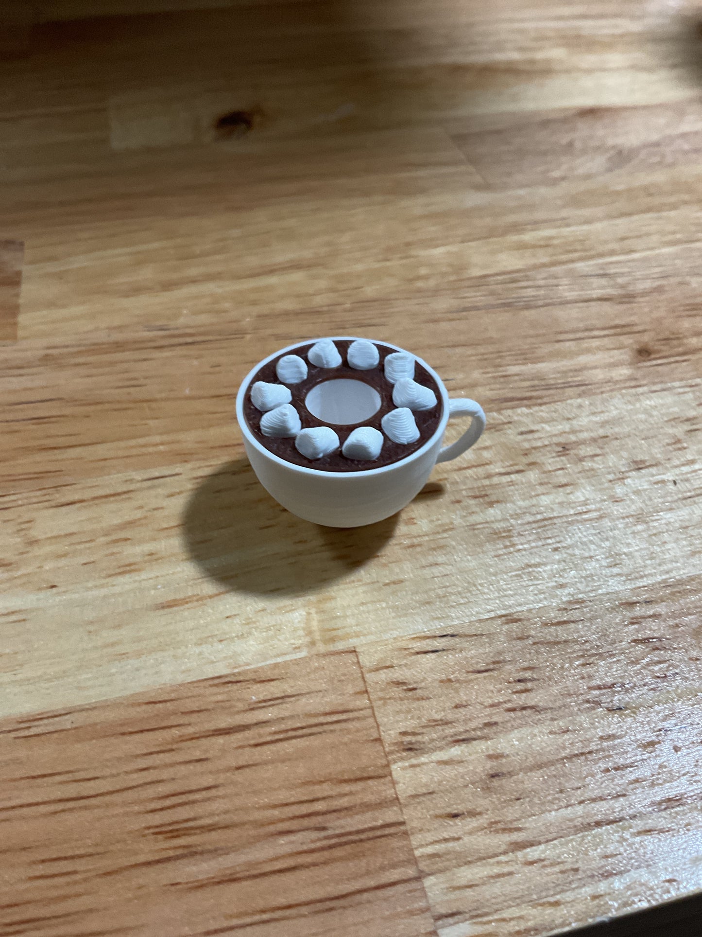 Hot Chocolate 3D Straw Topper
