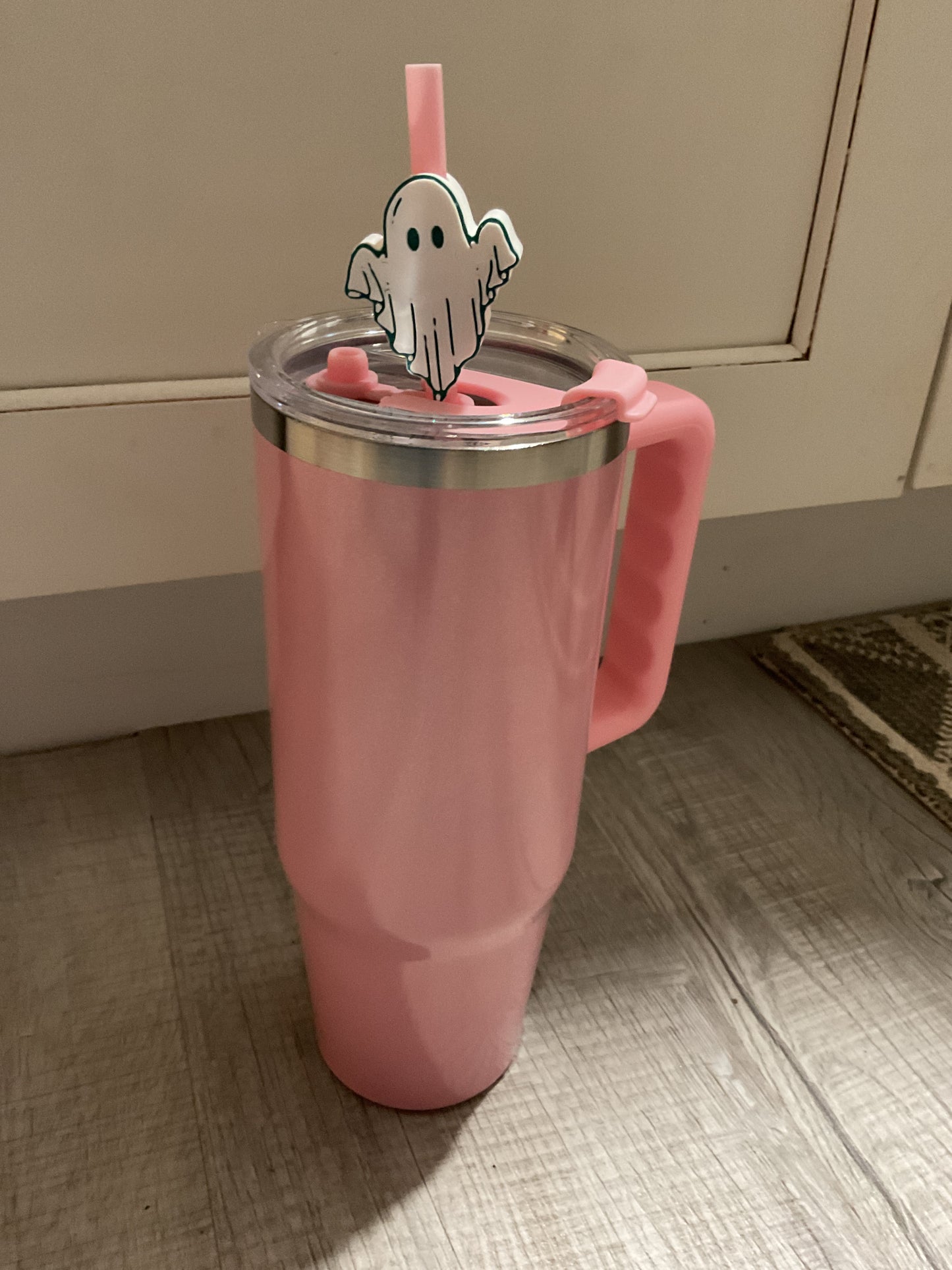 Ghost 3D Straw Topper