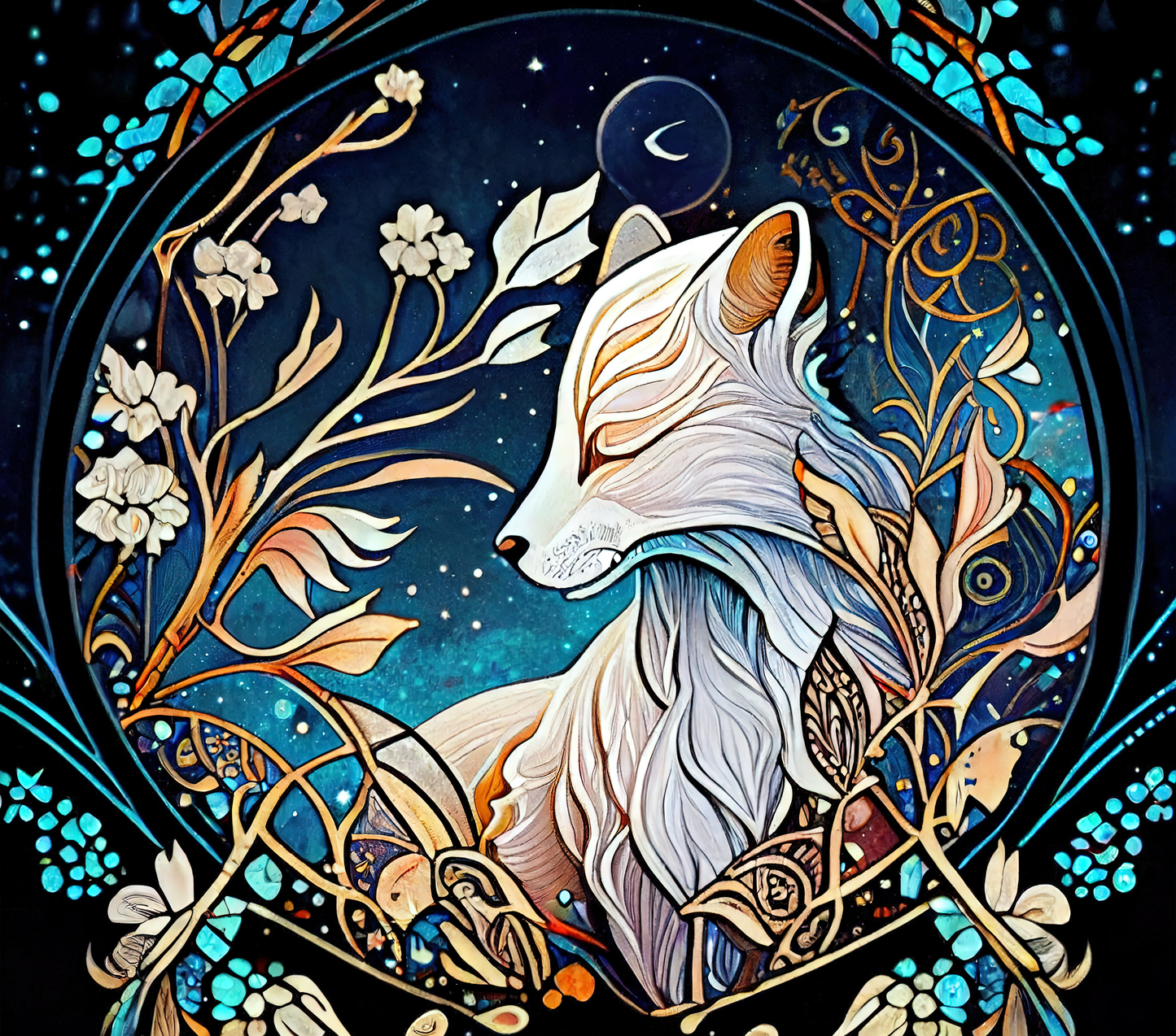 The Whimsical Arctic Fox